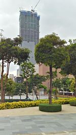 Buildings against sky