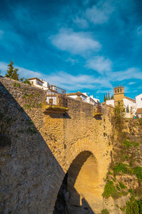The old bridge and the ronda gorge