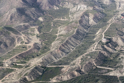 High angle view of landscape