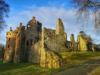 Old building against sky