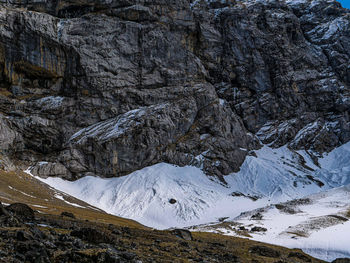 Scenic view of snowcapped mountain