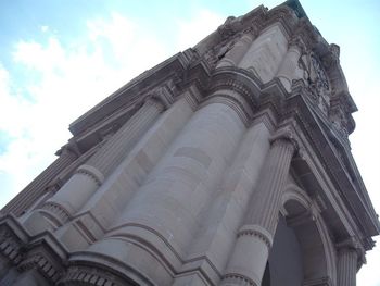 Low angle view of church