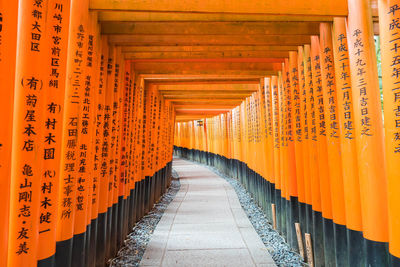 Corridor of building