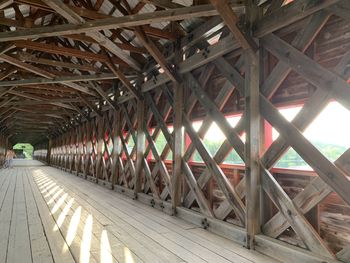 Architectural detail of bridge