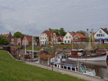 Greetsiel at the north sea