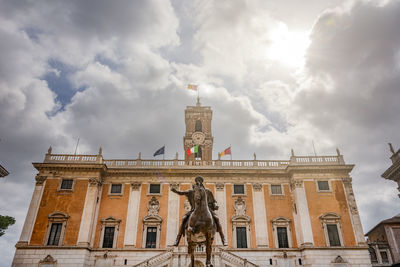 The capitol hill in rome