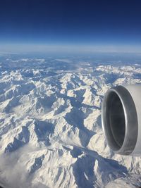 The spectacle of nature seen from an alpes