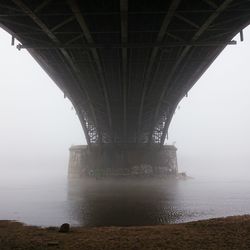 Low angle view of bridge