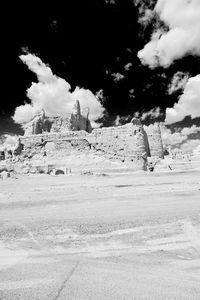 View of rock formations