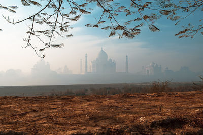 View of taj mahal