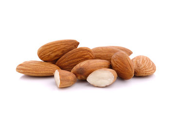 Close-up of fruits against white background