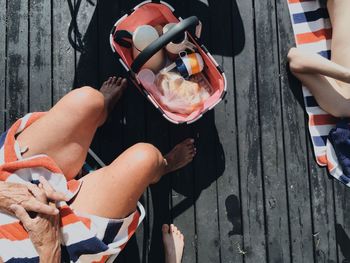 Young woman looking away