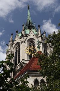 Low angle view of a temple