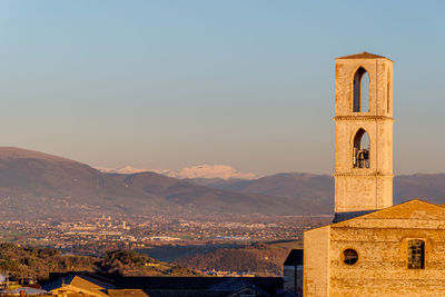 Low angle view of church against sky