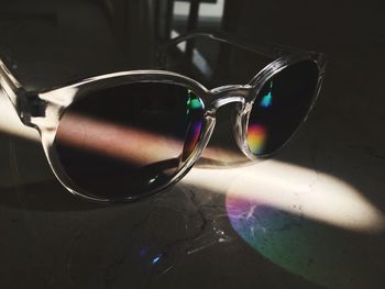 Close-up of sunglasses