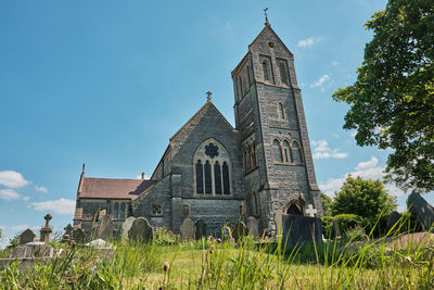 St augustine's church located on the highest point of penarth head 