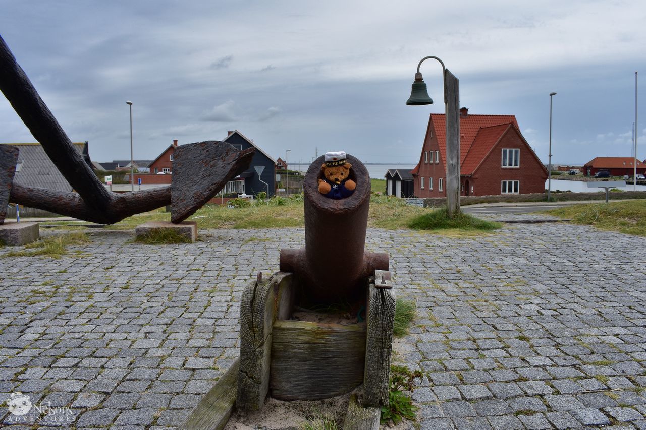 architecture, no people, outdoors, history, day, building exterior, built structure, animal themes, one animal, sky, sculpture, statue, canon, mammal