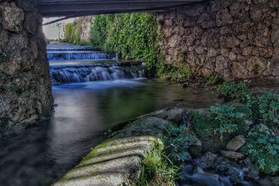 Bridge over river stream
