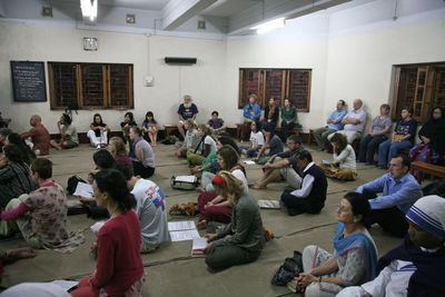 Group of people at store