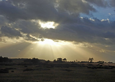 Panoramic view of landscape against sky