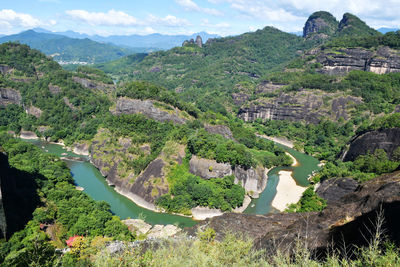 Photo of a rivers in wuyi mountain, fujian province, china