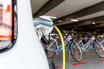 Charging battery of an electric car