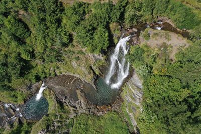 Nice waterfall in the vall d'aran, called saut deht pish