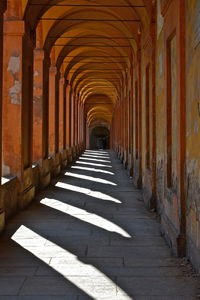 Corridor of building