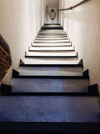 Low angle view of staircase in building