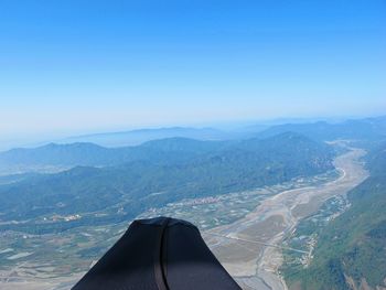 Aerial view of landscape