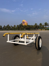 Low angle view of car on road