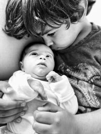 Portrait of cute baby girl