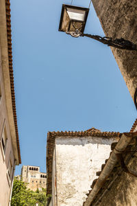 Low angle view of temple against clear sky