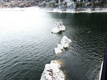 Reflection of clouds in water