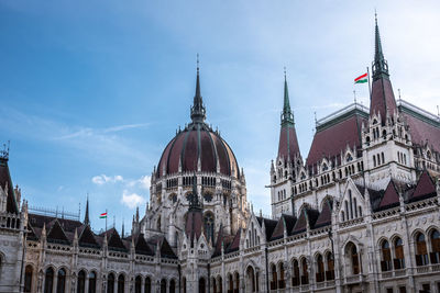 Low angle view of cathedral against sky