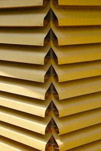 Full frame shot of yellow pattern