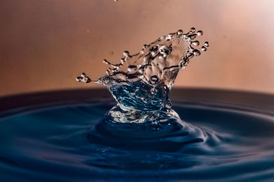 Close-up of water splashing