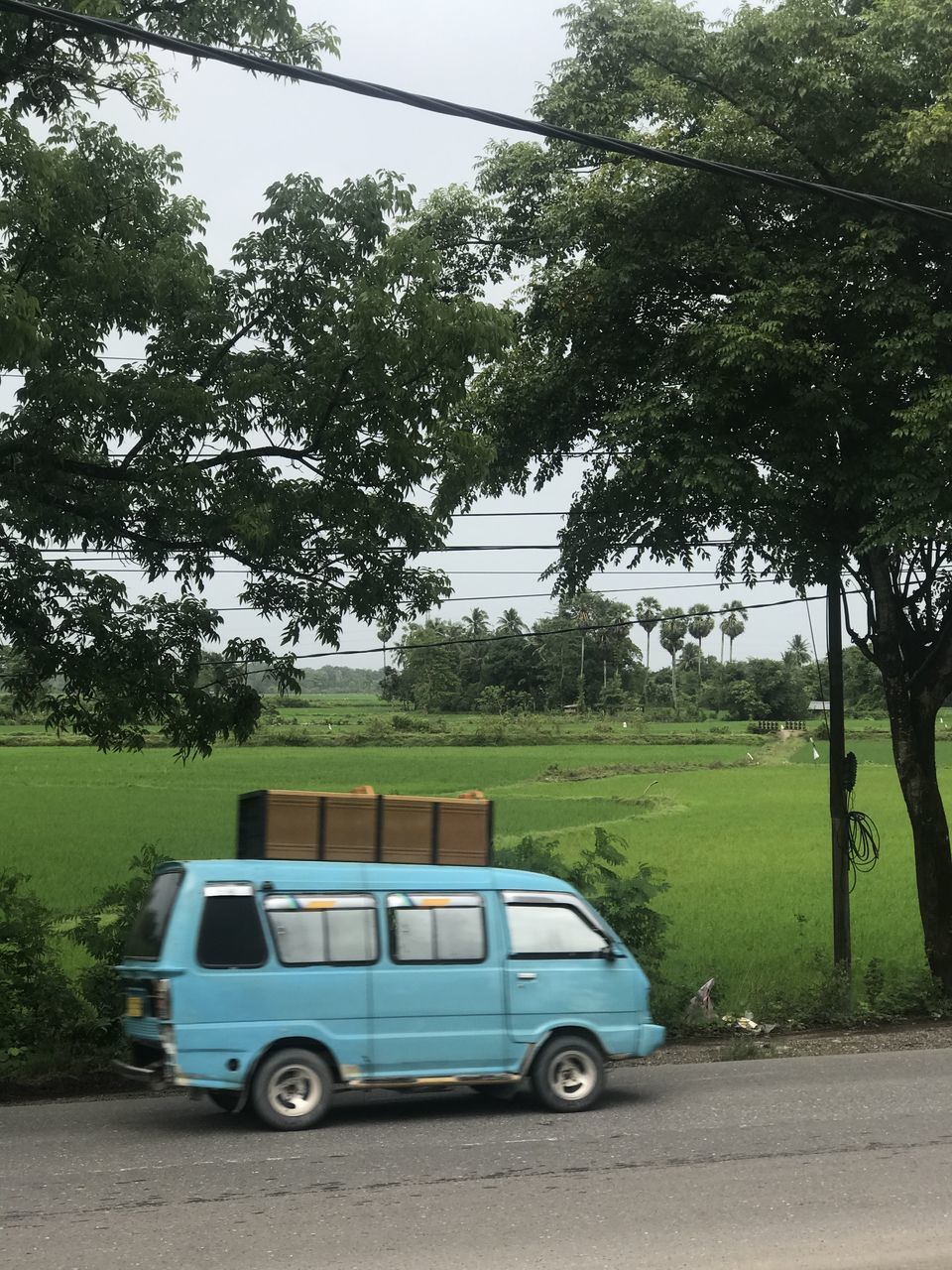 CAR PARKED ON ROAD