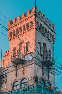 Low angle view of old building