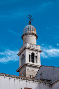 Low angle view of church against sky