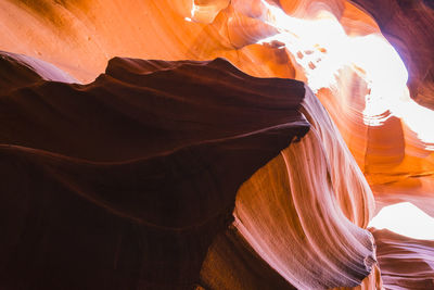 Panoramic view of rock formations