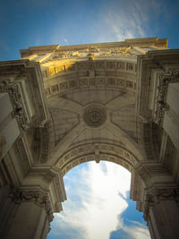 Low angle view of monument