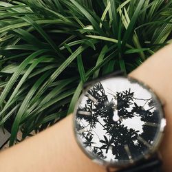 Close-up of a wristwatch