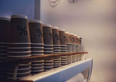 Close-up of coffee cup