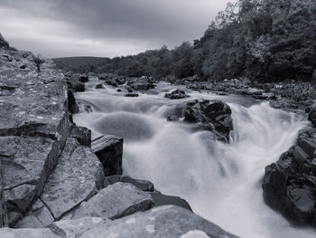 Long exposure river