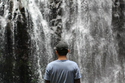 Curug aseupan, one of the names of waterfalls in bandung, indonesia