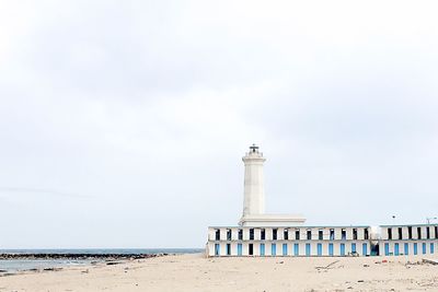 Lighthouse against the sky