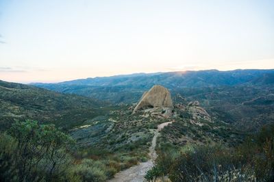 Scenic view of mountains