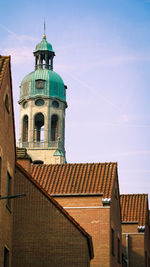 Low angle view of building against sky