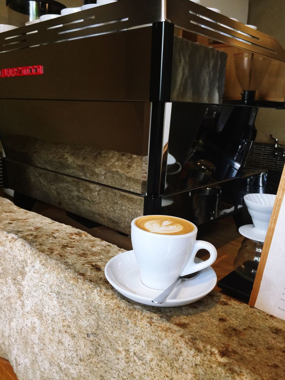 cup, food and drink, mug, coffee cup, coffee, drink, coffee - drink, refreshment, saucer, crockery, indoors, still life, table, freshness, no people, kitchen utensil, cafe, close-up, food, spoon, frothy drink, coffee shop